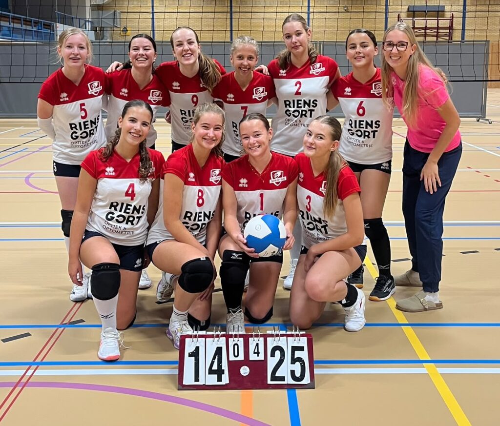 Teamfoto van Meisjes A1 van Smash'66